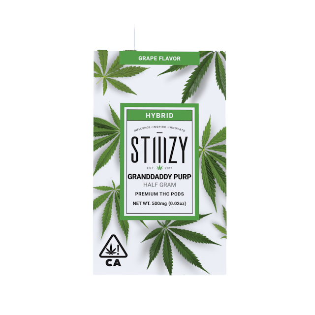 Photograph of product: Grandaddy Purp 0.5g Pod