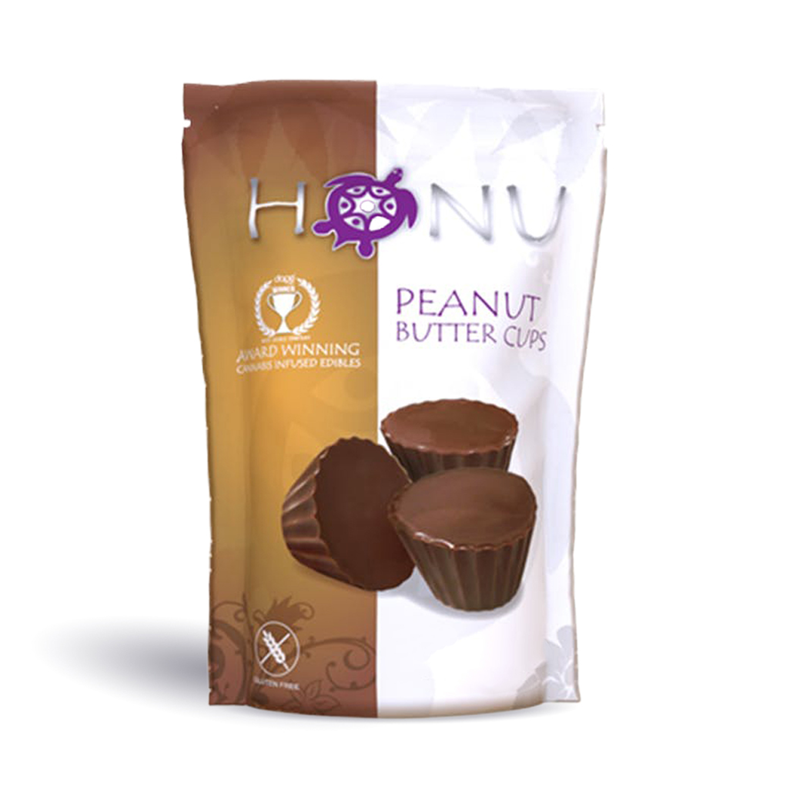 Photograph of product: Peanut Butter Cups Oui'd 10-pack | 100mg