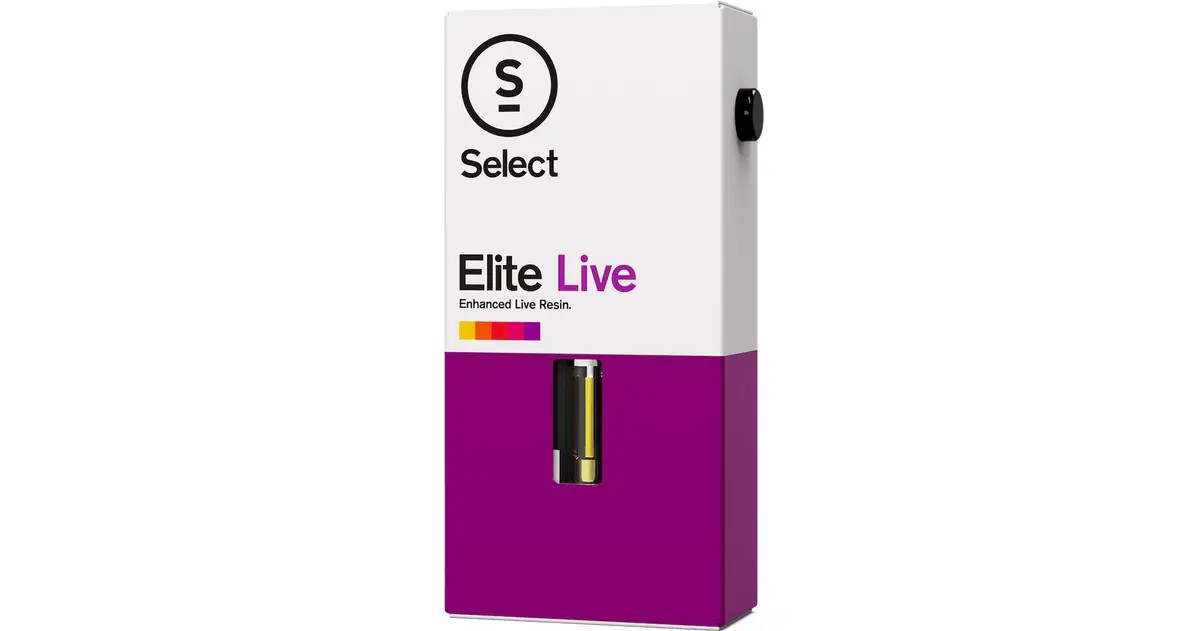 Photograph of product: Select Elite Live - Oui'd Princess Cartridge - 0.5g