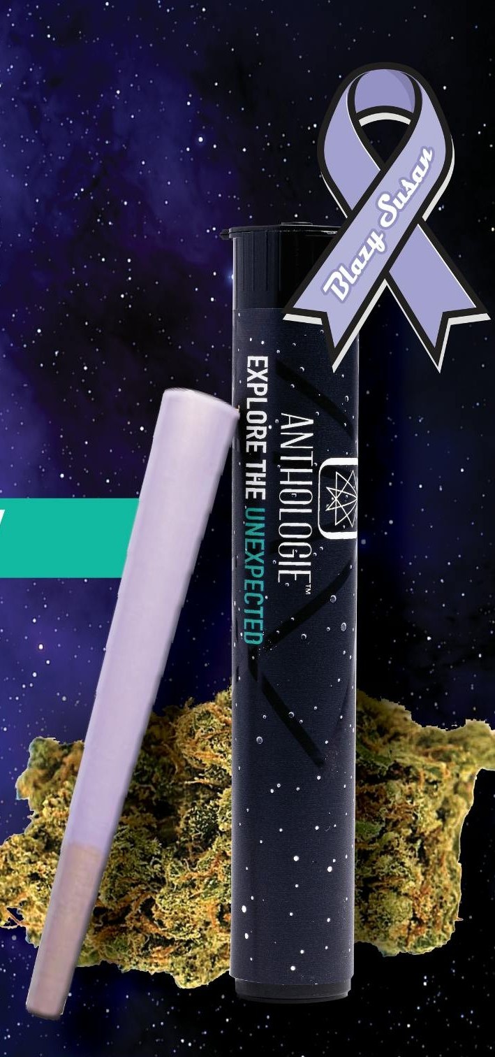 Photograph of product: Anthologie X Blazy Susan Purple Milk (I) Pre-Roll 1g