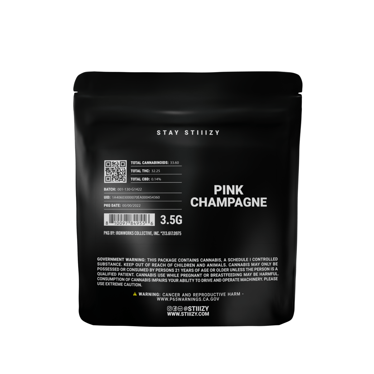 Photograph of product: Pink Champagne - Indoor - 3.5g