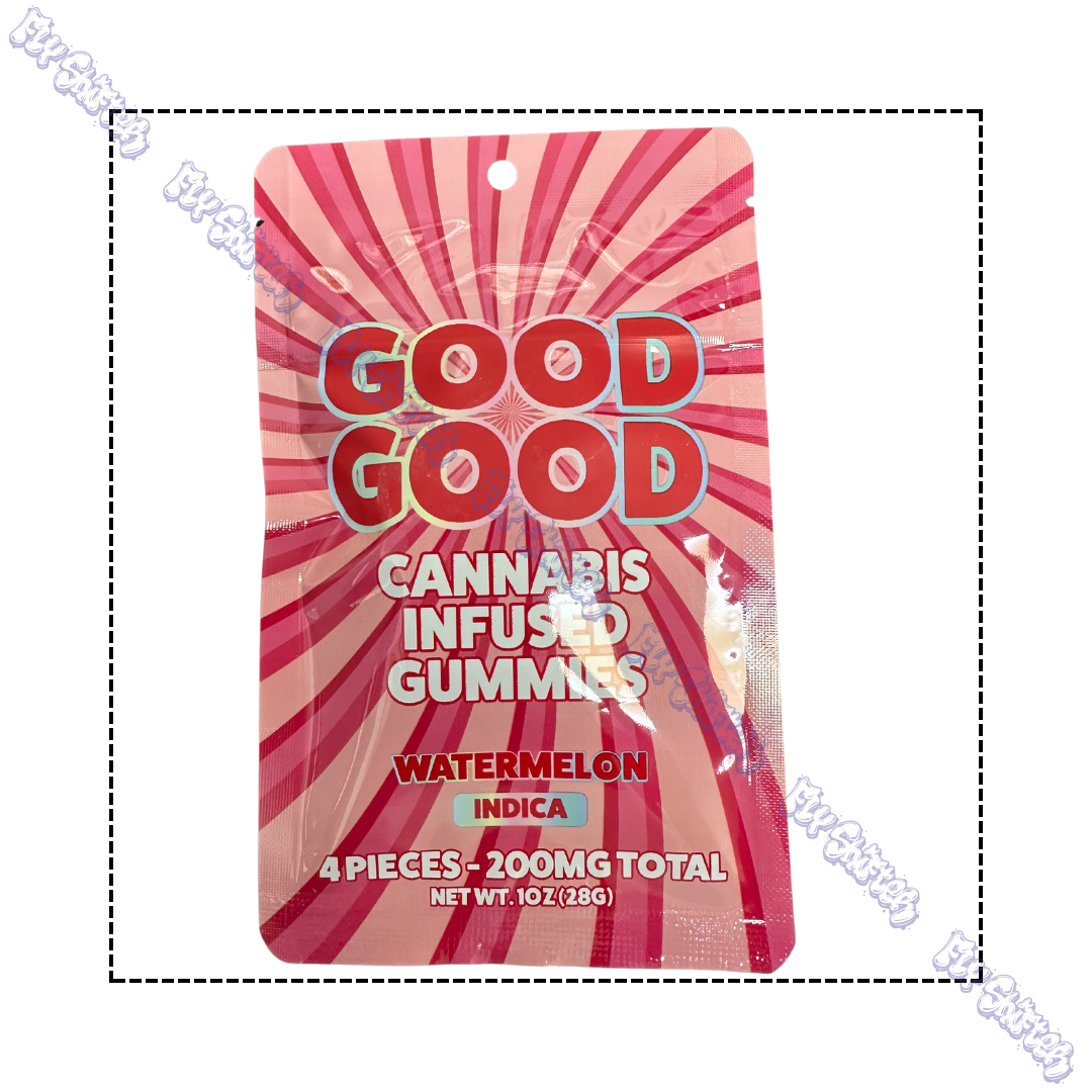 Photograph of product: Good Good Watermelon Gummies 200mg