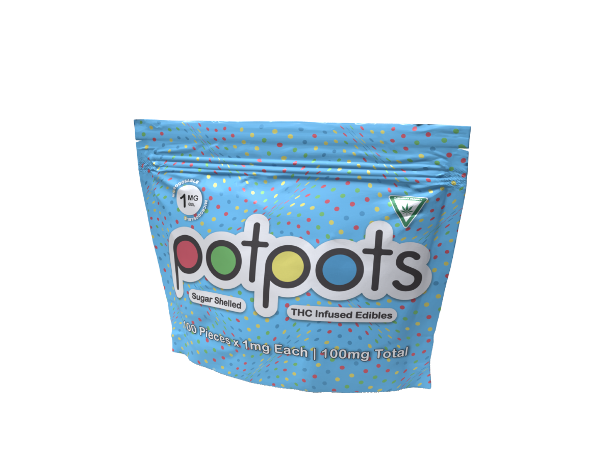 Photograph of product: DREAM - POTPOTS - MILK CHOCOLATE - 100CT