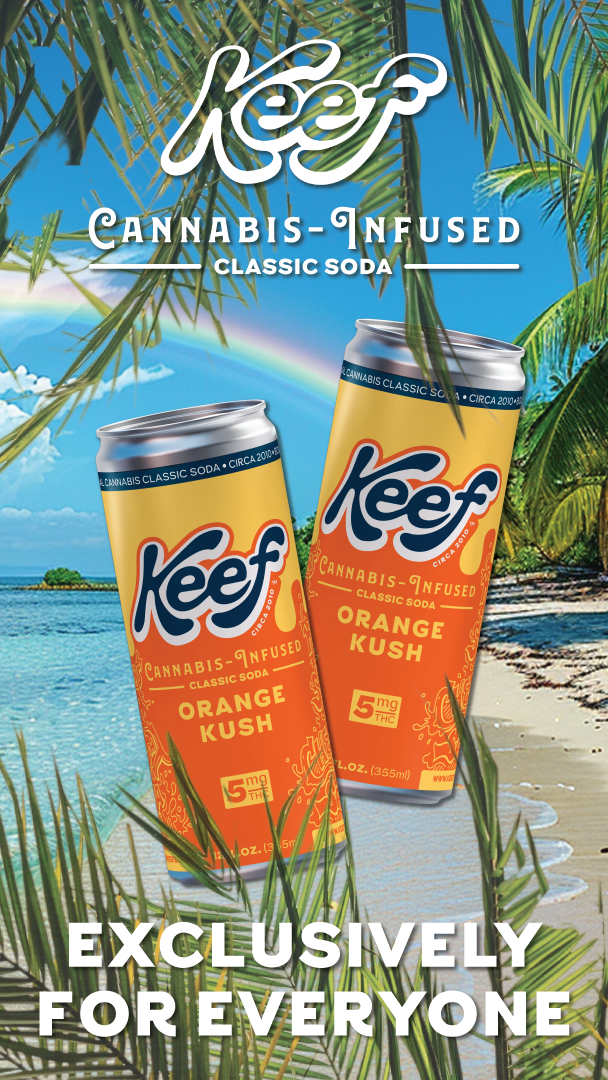 Photograph of product: Keef Orange Kush  | Soda | 5mg