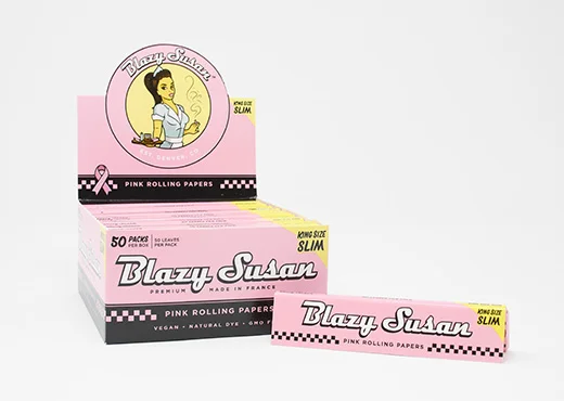 Photograph of product: Blazy Susan King Size Papers Pink