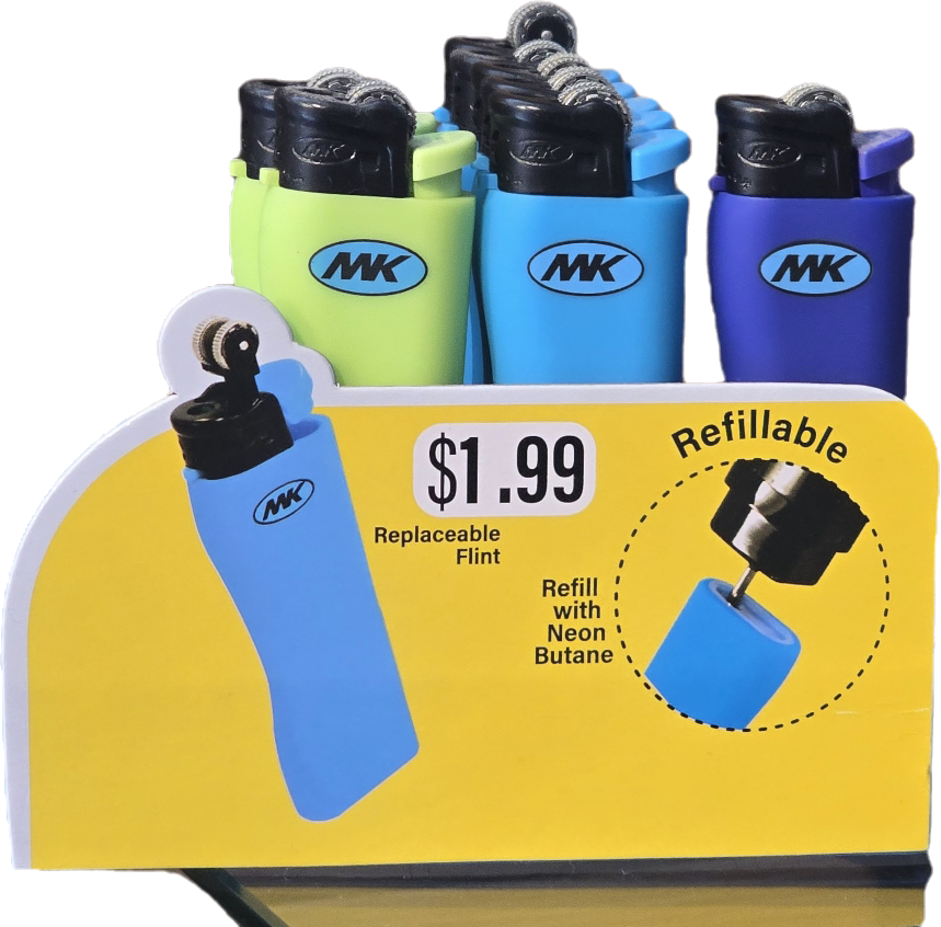 Photograph of product: Metro 1 | MK assorted colors flint | Lighter