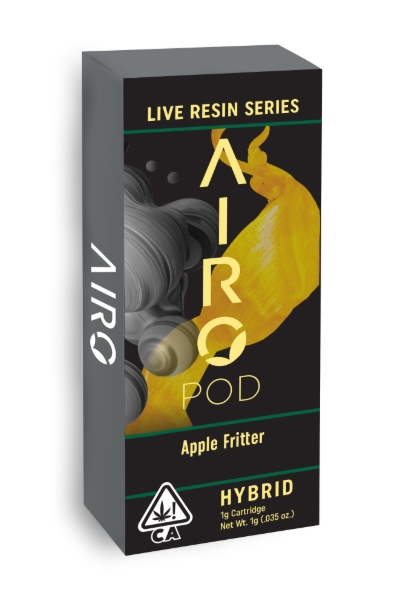 Photograph of product: Apple Fritter | Live Resin Cartridge | 1g