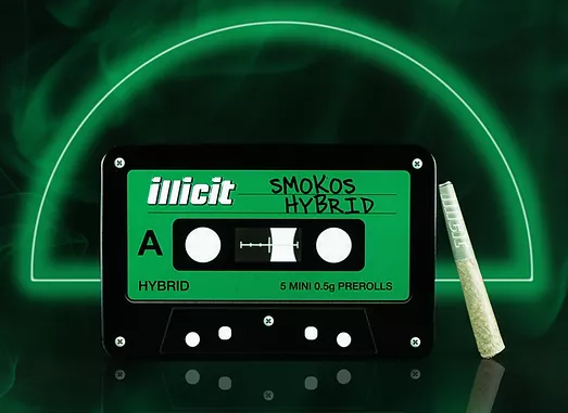 Photograph of product: Illicit - Pre-Rolls Gorilla Pie 5pk -  2.5g