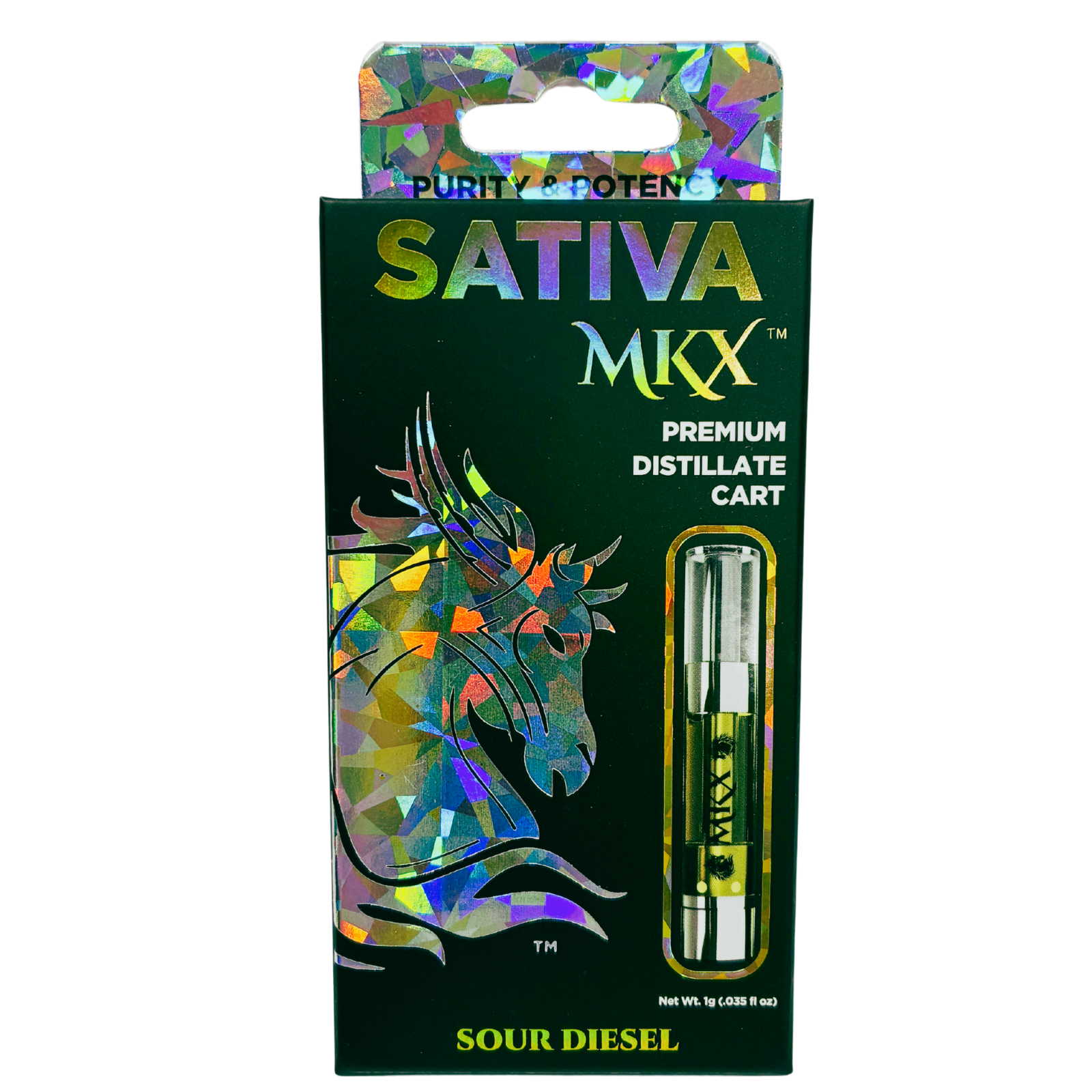 Photograph of product: MKX | Sour Diesel | Cartridge