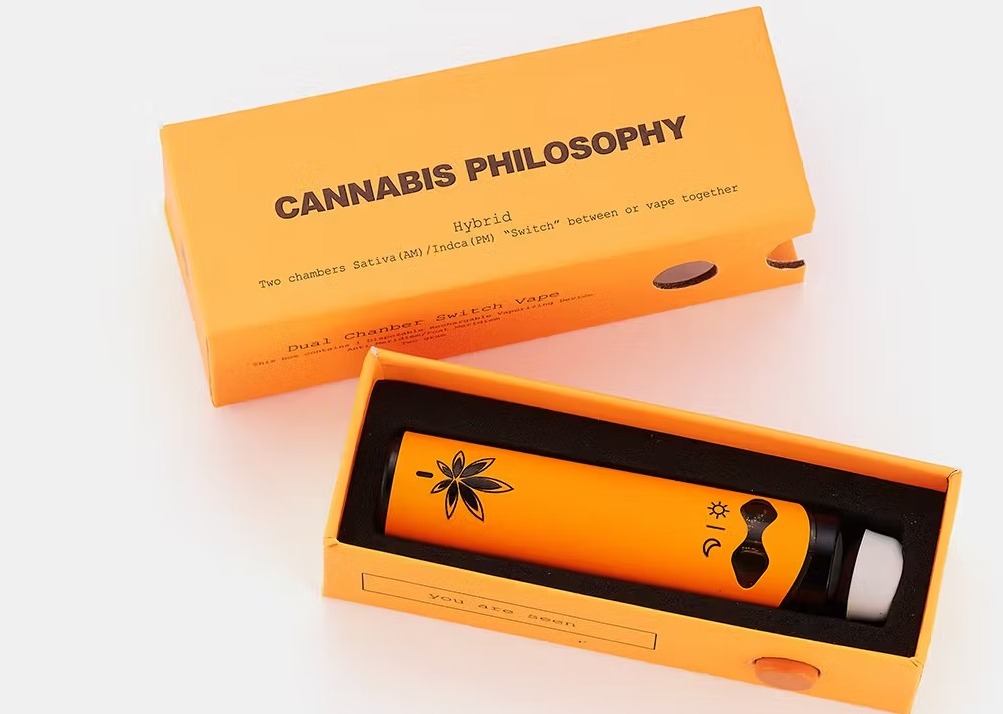 Photograph of product: Oui'd Philosophy - LEMON CELLO X BELAGIO GELATO -Oui'd/Oui'd/Hybrid Dual Vape - Disposable * Three settings, Three affects*