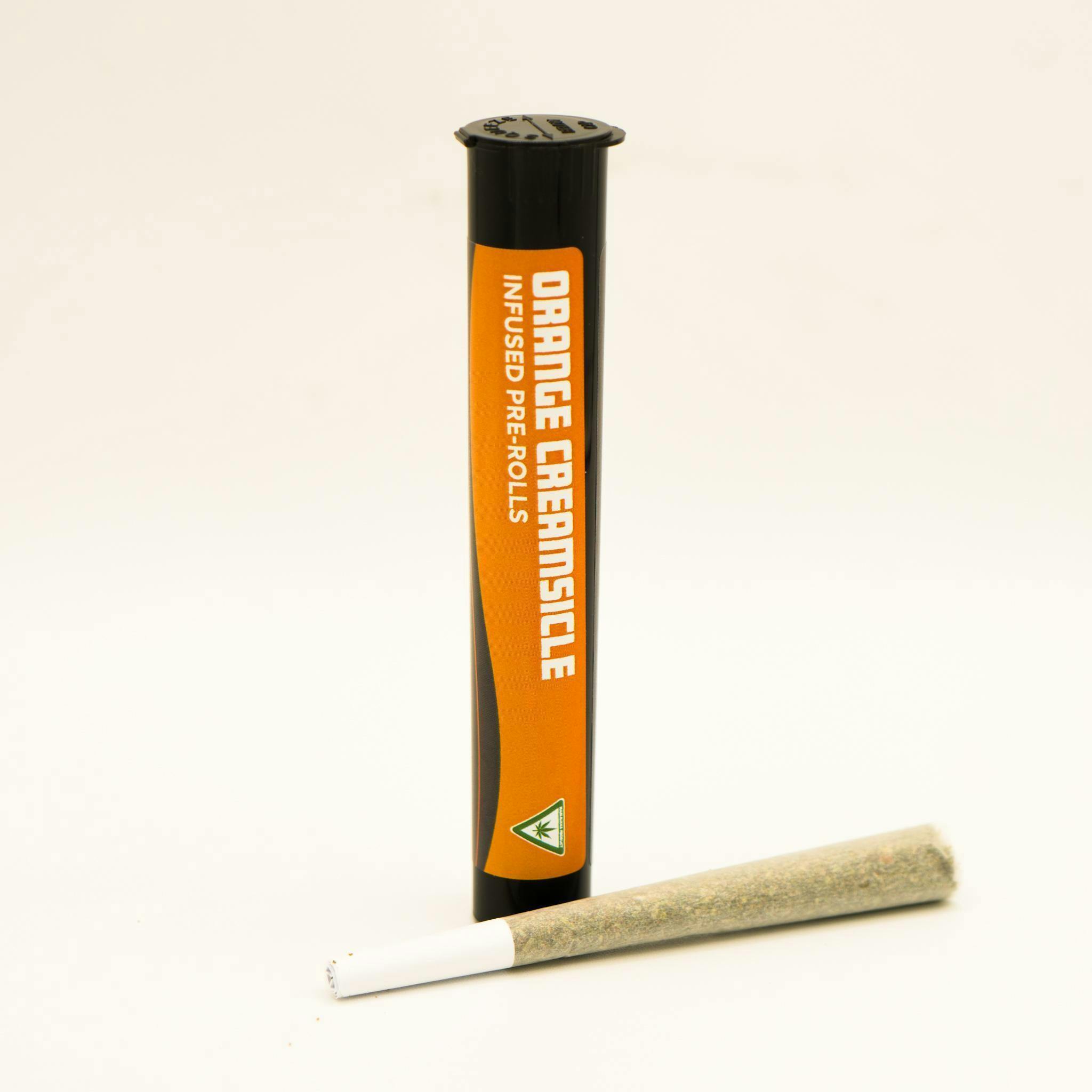 Photograph of product: Orange Creamsicle 1.2g Infused Pre-roll
