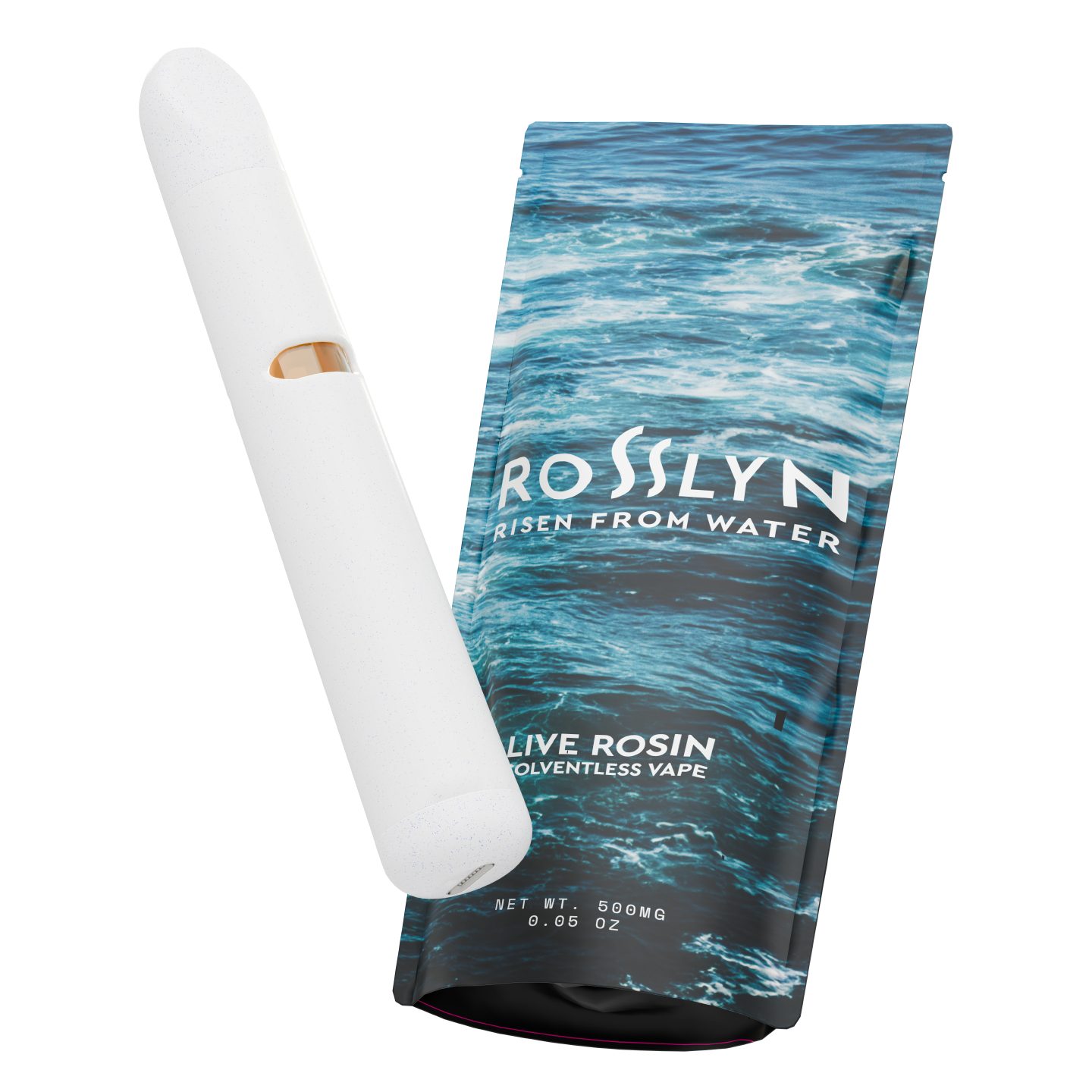 Photograph of product: Rosslyn - Peanut Butter Guava Live Rosin Disposable 0.5g | 4/$100