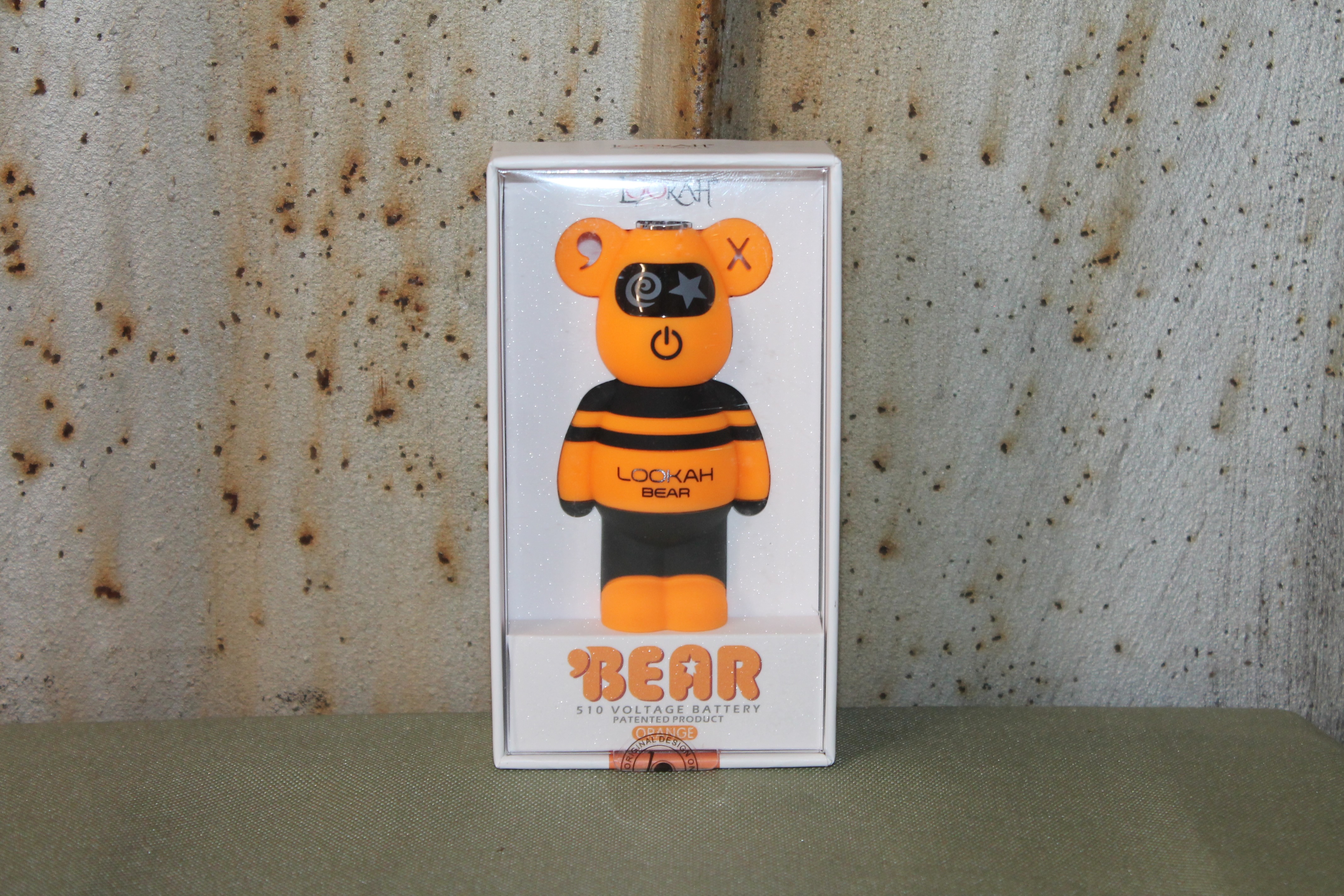 Photograph of product: RCD I Lookah Bear Battery ORANGE