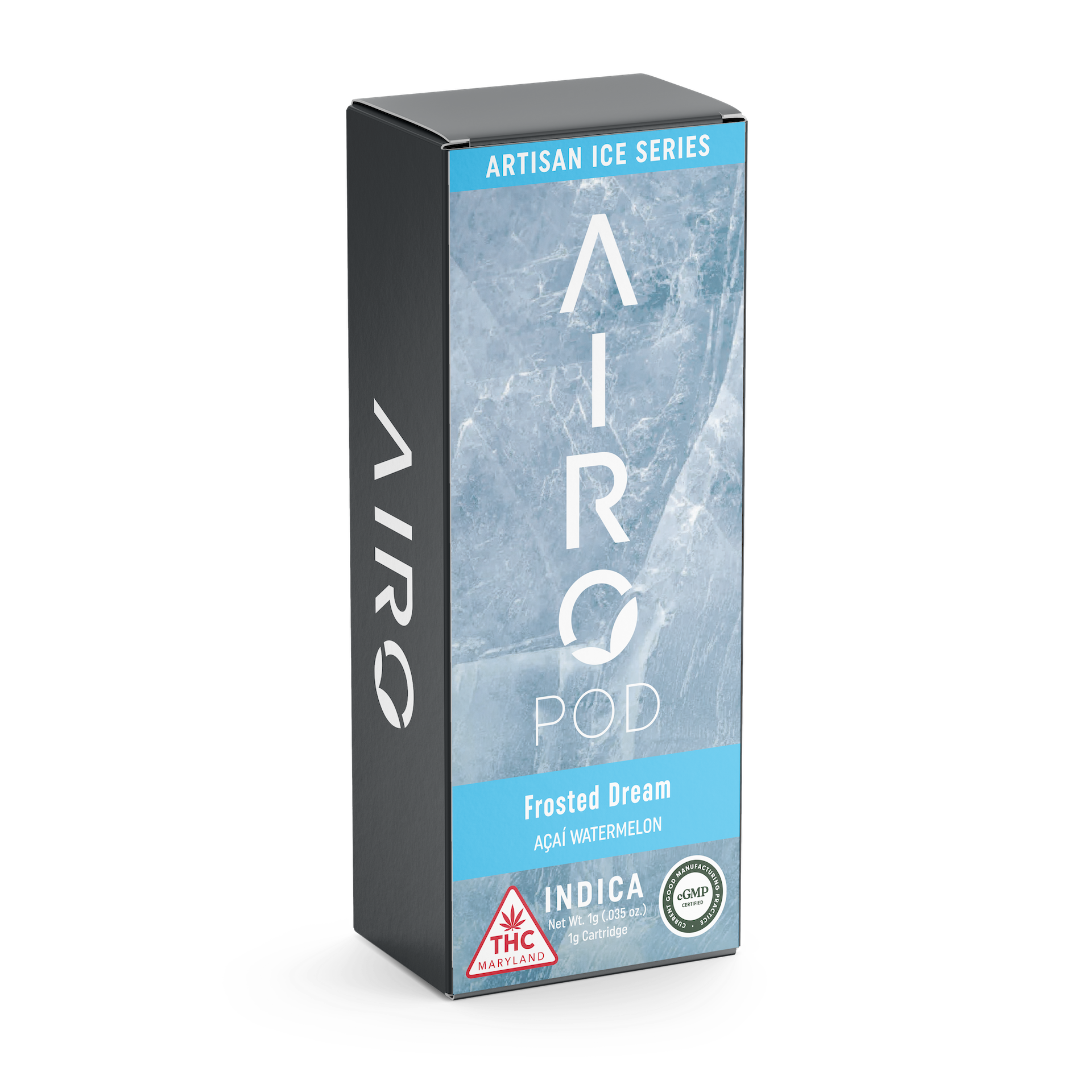 Photograph of product: Frosted Dream AiroPod 1g - Artisan Ice Series