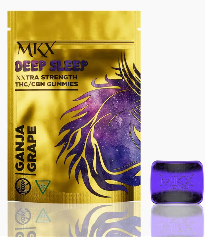 Photograph of product: MKX - Gummies - 200mg - 4:1 TH-oui/CBN - Grape (Sleep)
