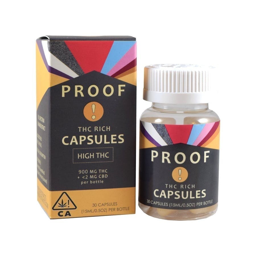 Photograph of product: High TH-oui Capsules - 30 Capsules