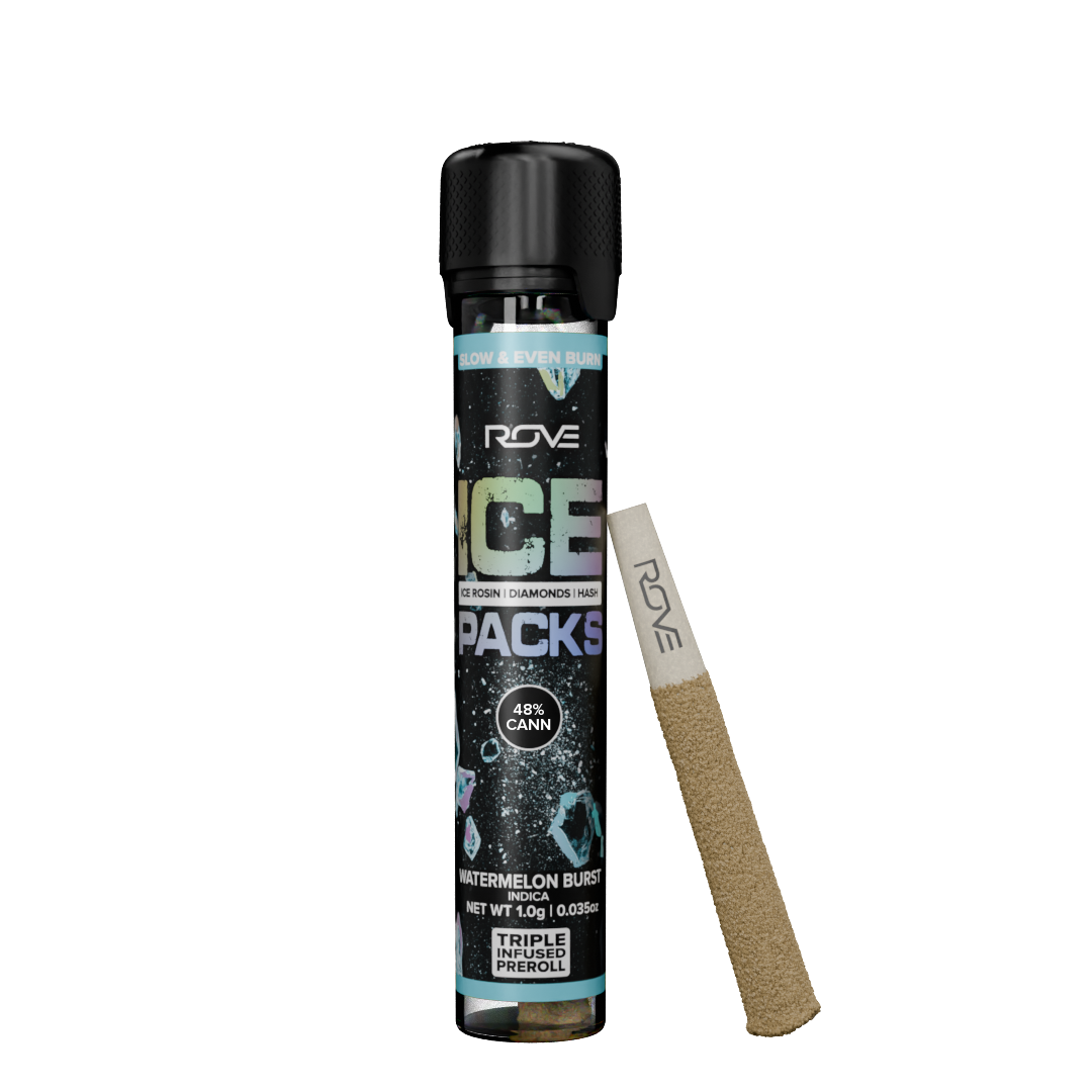 Photograph of product: Rove Watermelon Burst (I) Infused Pre-Roll 1g