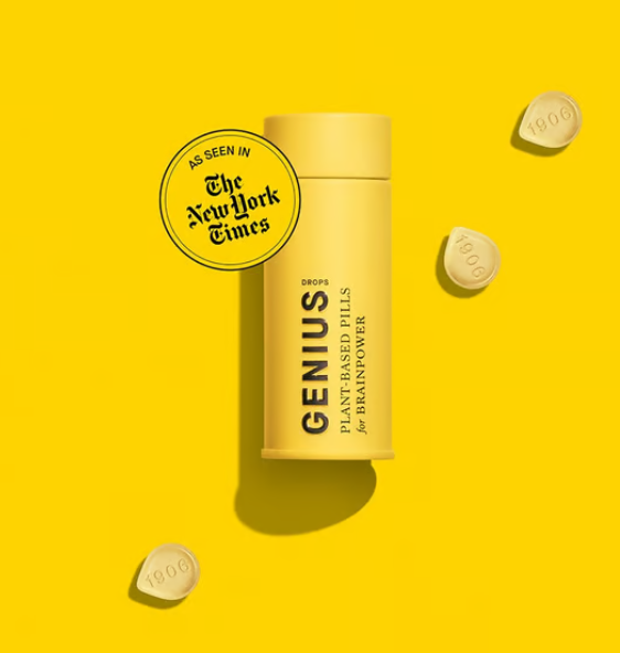 Photograph of product: 1906 | Genius Drops Tin | Edibles | 2.5mg x 30
