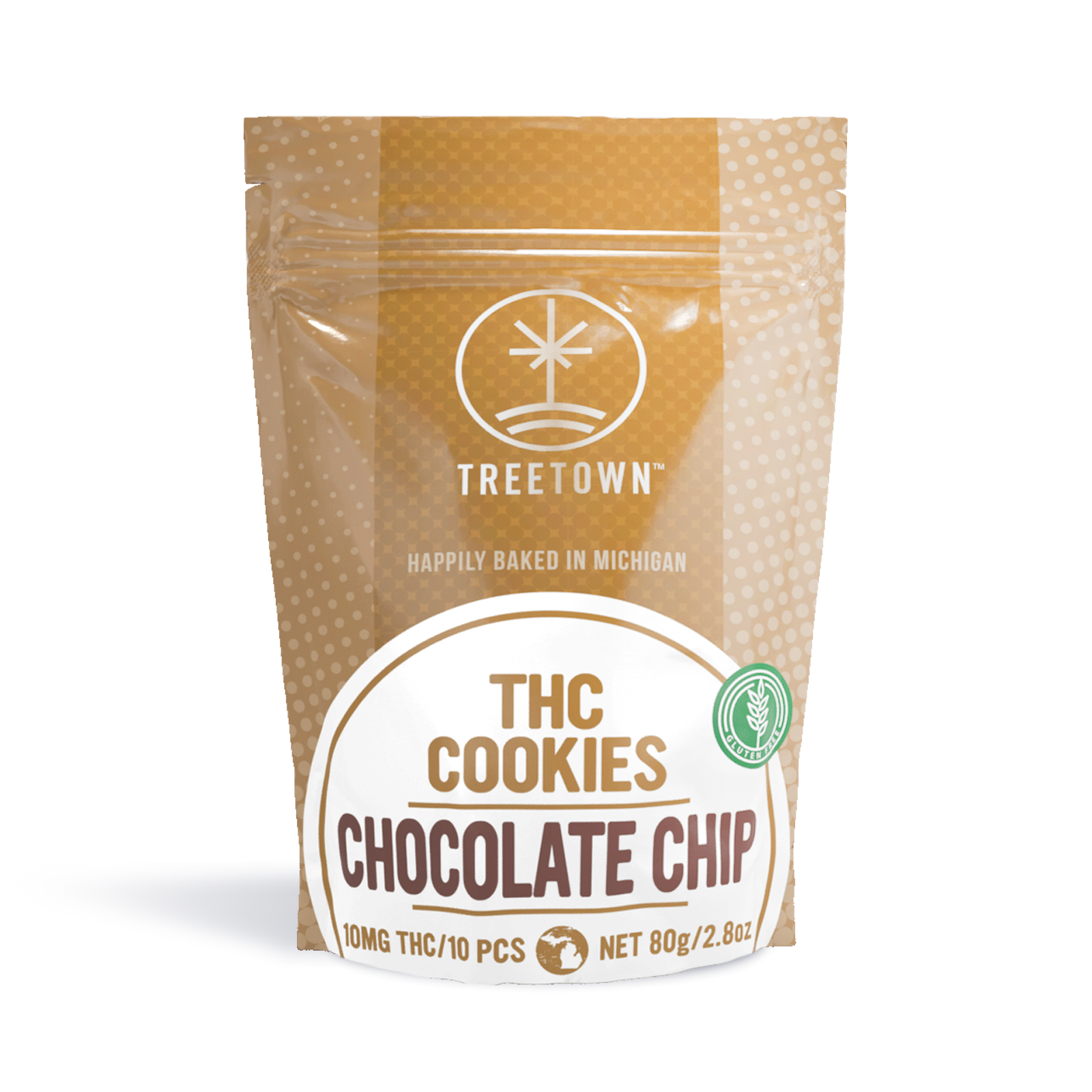 Photograph of product: Big Chocolate Chip Cookie 200mg