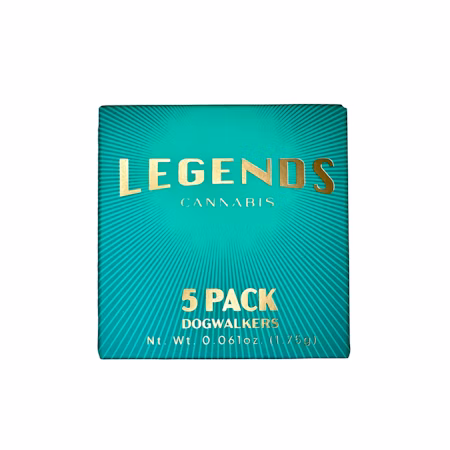 Photograph of product: Legends 5pk Dogwalkers Green Crack