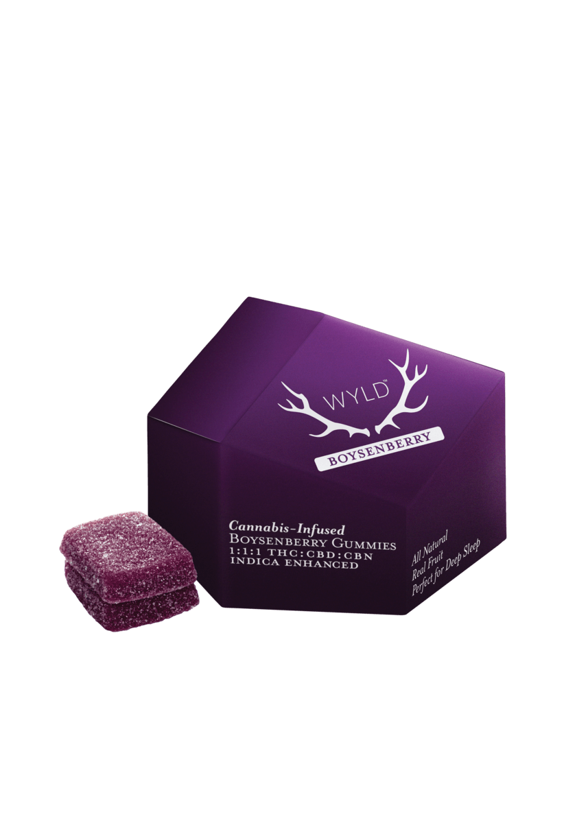 Photograph of product: Boysenberry | TH-oui:CBD:CBN 1:1:1 | 10pk | 100mg