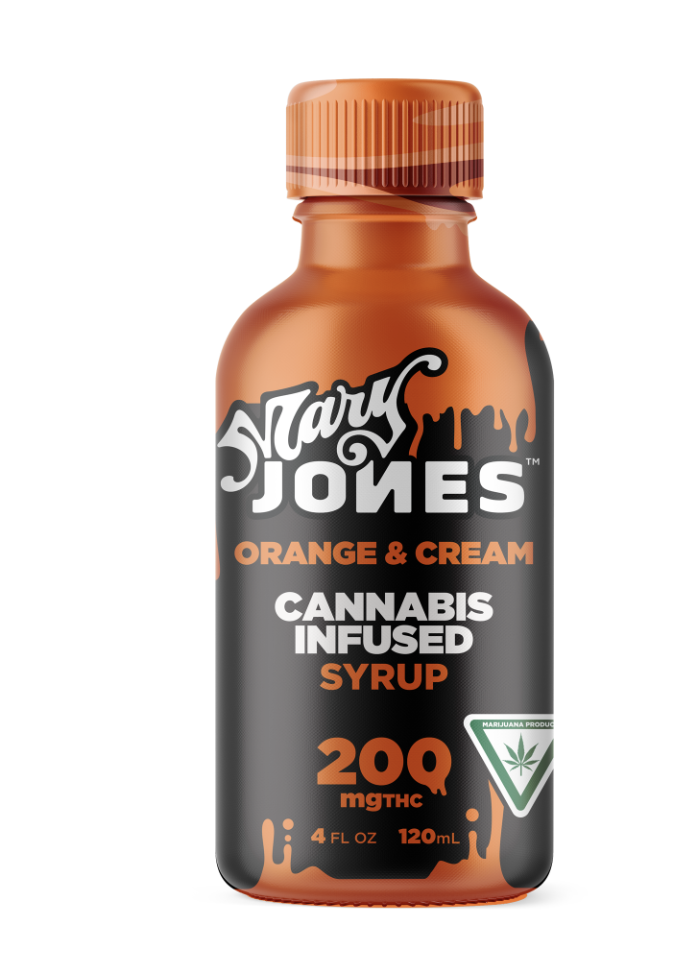 Photograph of product: Orange & Cream | 200mg Infused Syrup