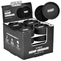 Photograph of product: GRAV Hemp Grinder 2pc | 2.5"