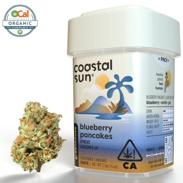 Photograph of product: Blueberry Pancakes | 3.5g Flower