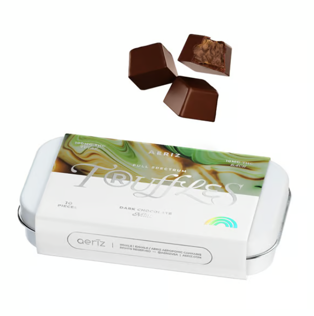 Photograph of product: Mint Chocolate 100mg (10-Pack | 10mg Each)