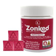 Photograph of product: Zzzonked Sleepy Tutti Fruitti 100mg 20pk