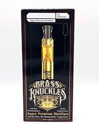 Photograph of product: Brass Knuckles Strawberry Cough Vape