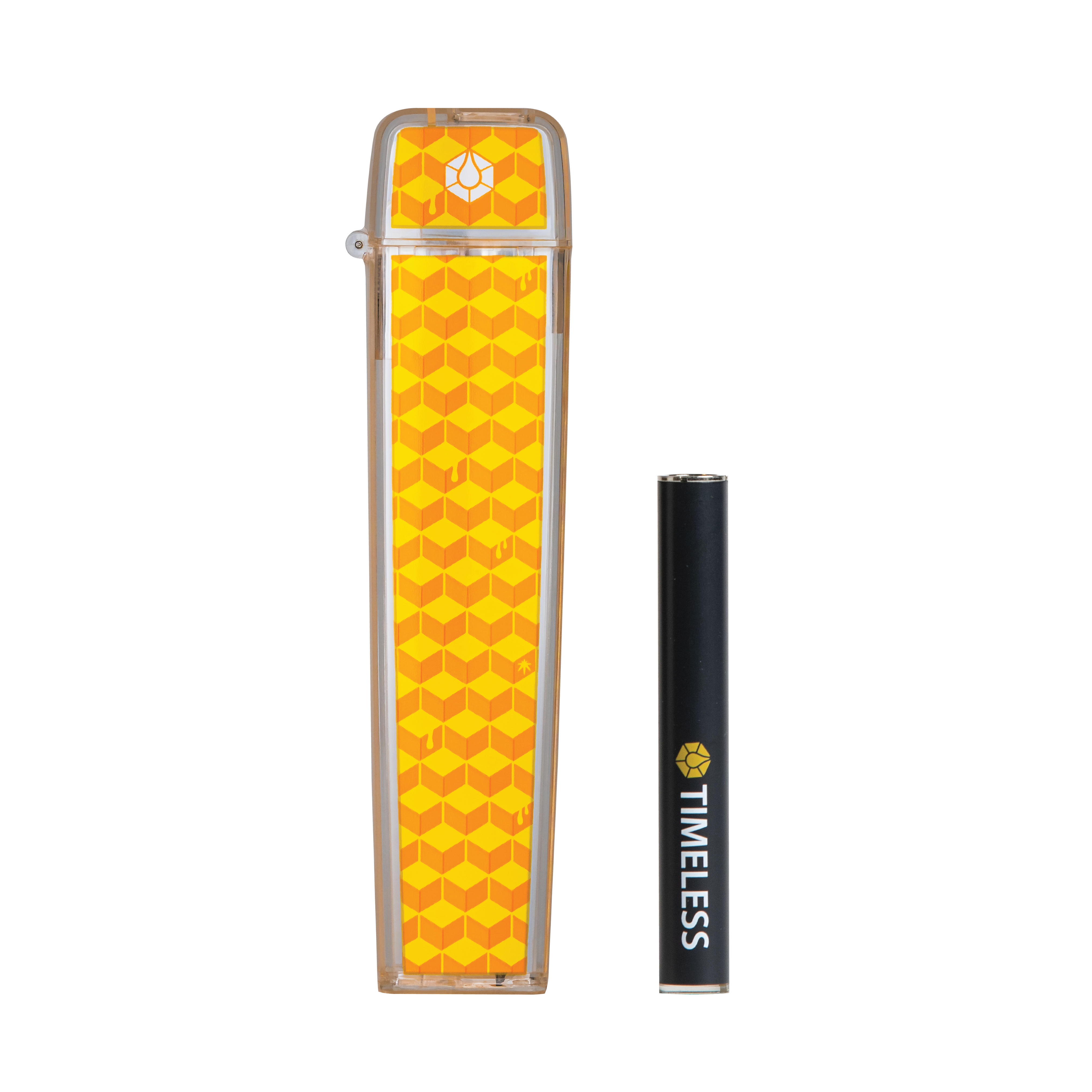 Photograph of product: Timeless - Battery + Case (Black/Yellow) - 510 Battery