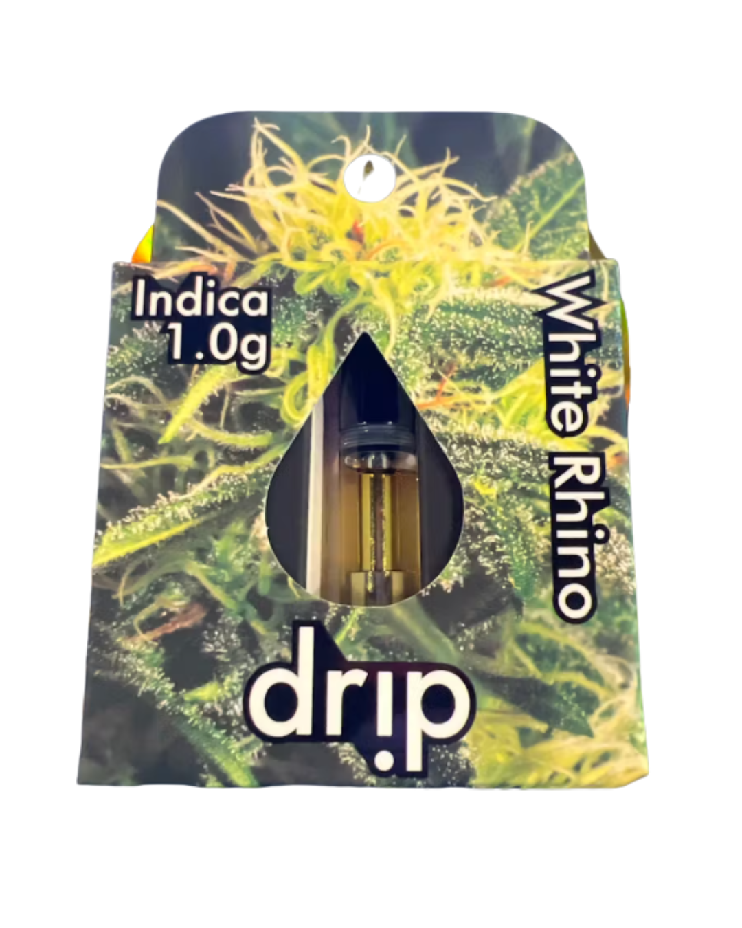 Photograph of product: REC | White Rhino | Drip | 510 Cartridges