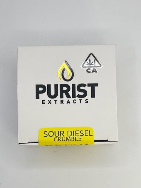 Photograph of product: Purist 1g Sour Diesel Crumble