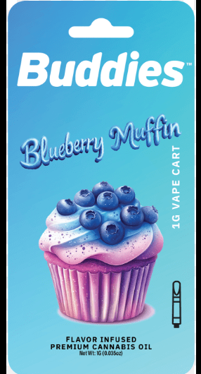 Photograph of product: Buddies Flavor Cart: Blueberry Muffin - 