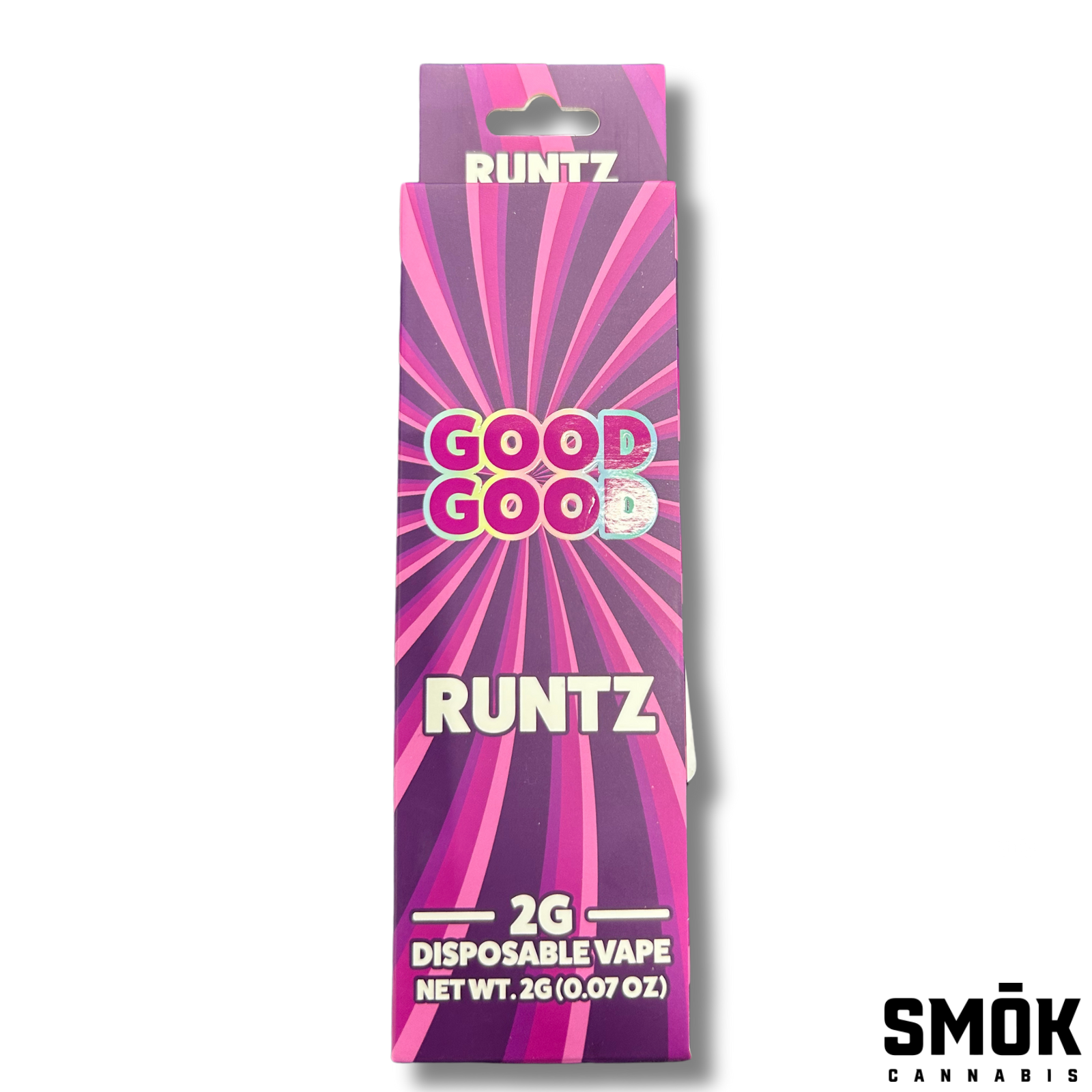Photograph of product: Good Good Disposable Oui'd Runtz