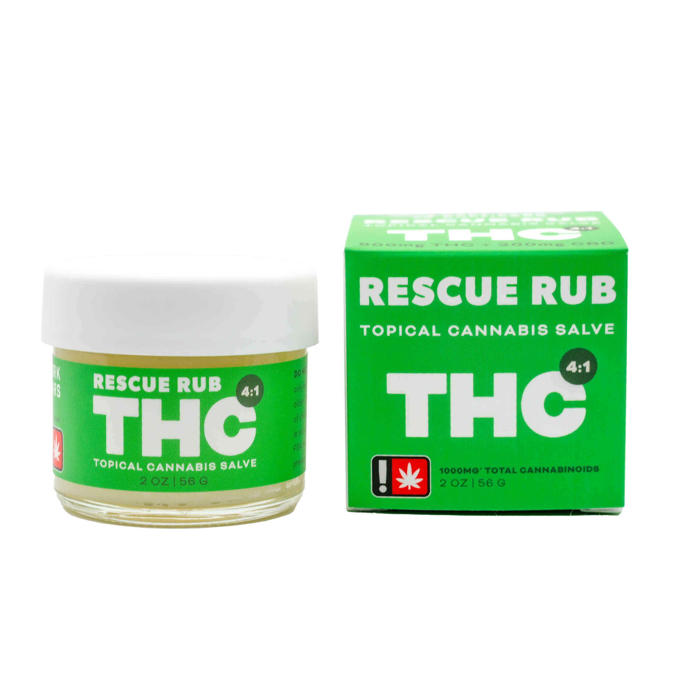 Photograph of product: Peak TH-oui Rescue Rub 2oz