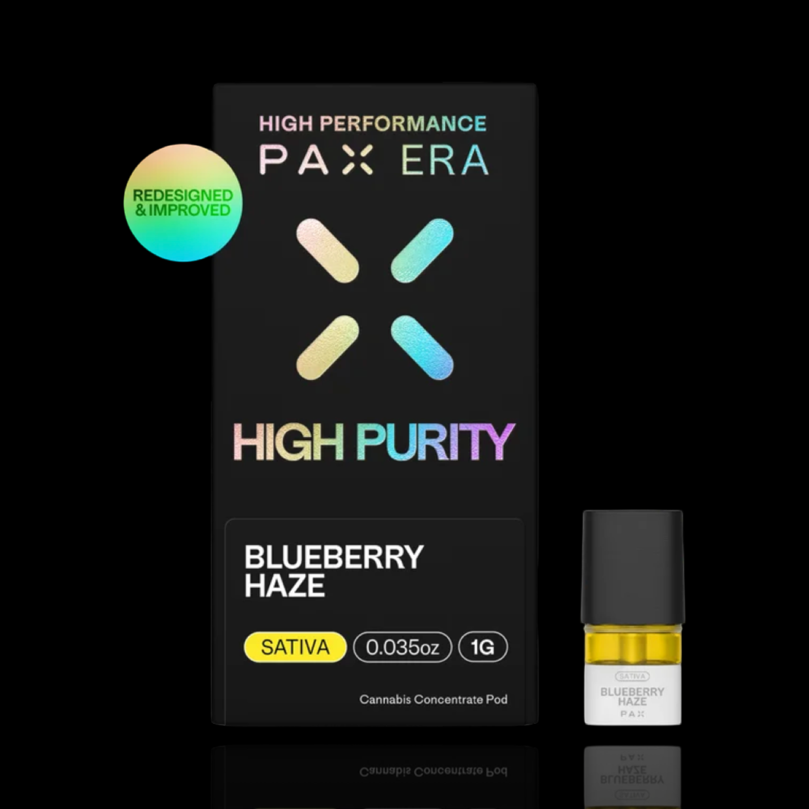 Photograph of product: Blueberry Haze High Purity Distillate PAX Pod
