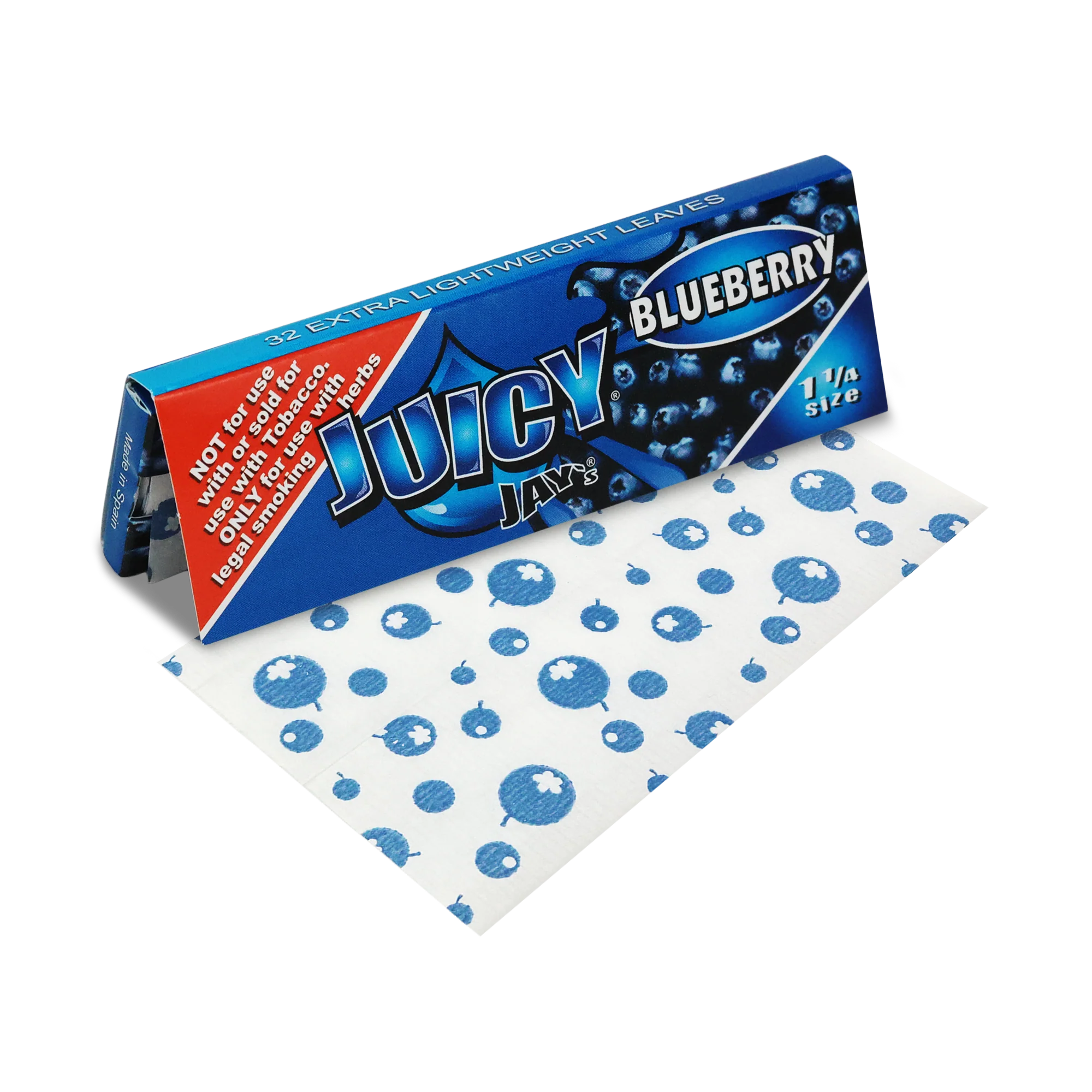 Photograph of product: 1 1/4 Papers Blueberry