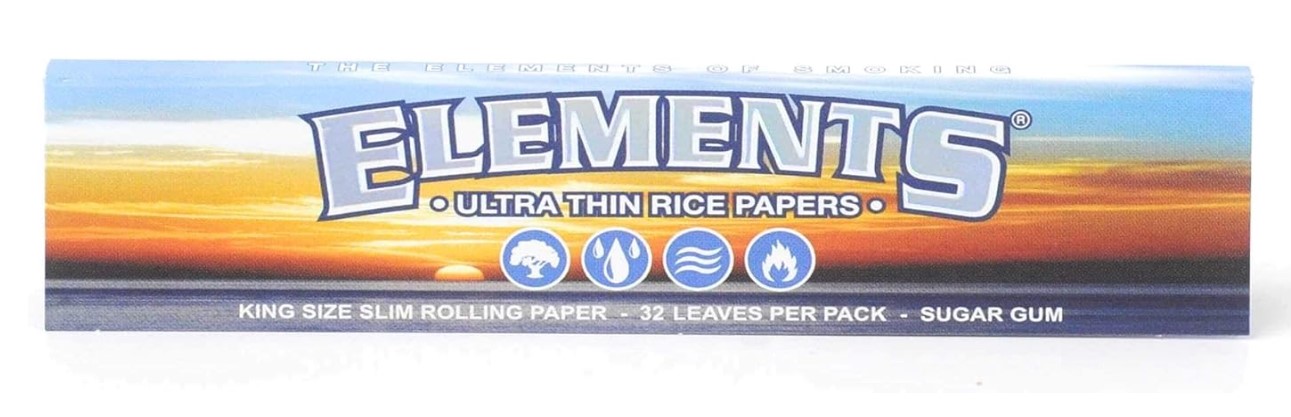 Photograph of product: King Size Slim - Rolling Papers - Elements