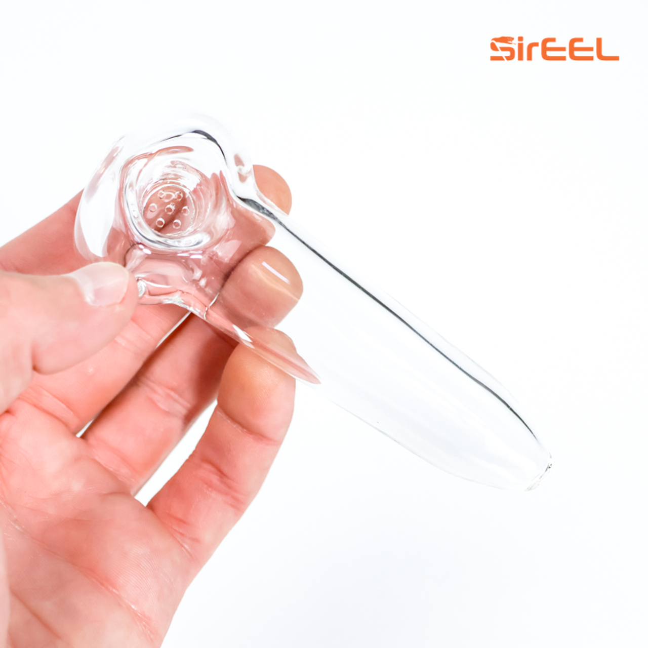 Photograph of product: SirEEL | Honeycomb Screen Hand Pipe | 4.5"