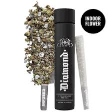 Photograph of product: Heavy Hitters Clade9 J1 1.0g Diamond Infused PreRoll