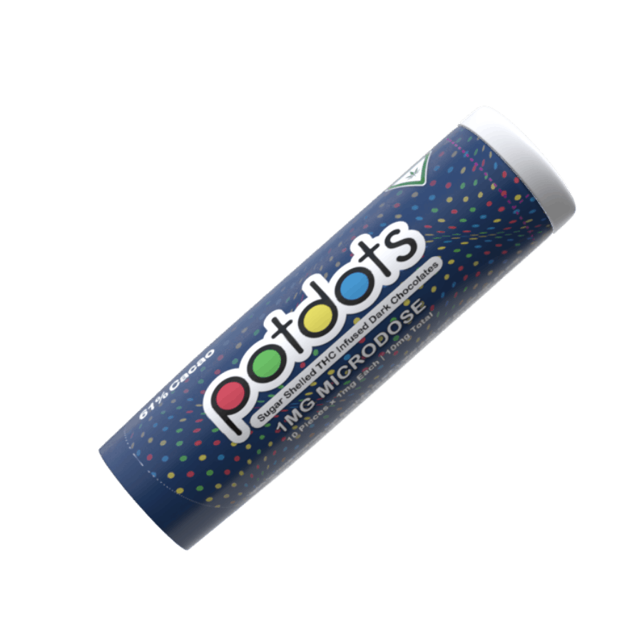 Photograph of product: Potdots - Dark Chocolate 10mg