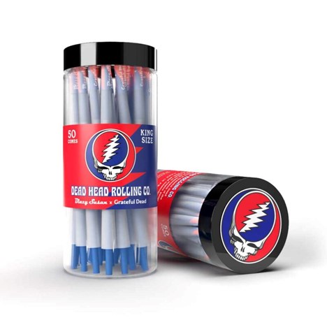 Photograph of product: Dead Head Pre-Rolled Cones King Size | 50ct