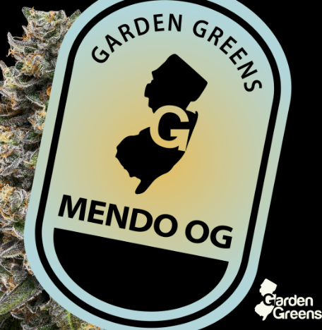 Photograph of product: Garden Greens l Mendo OG l 7g