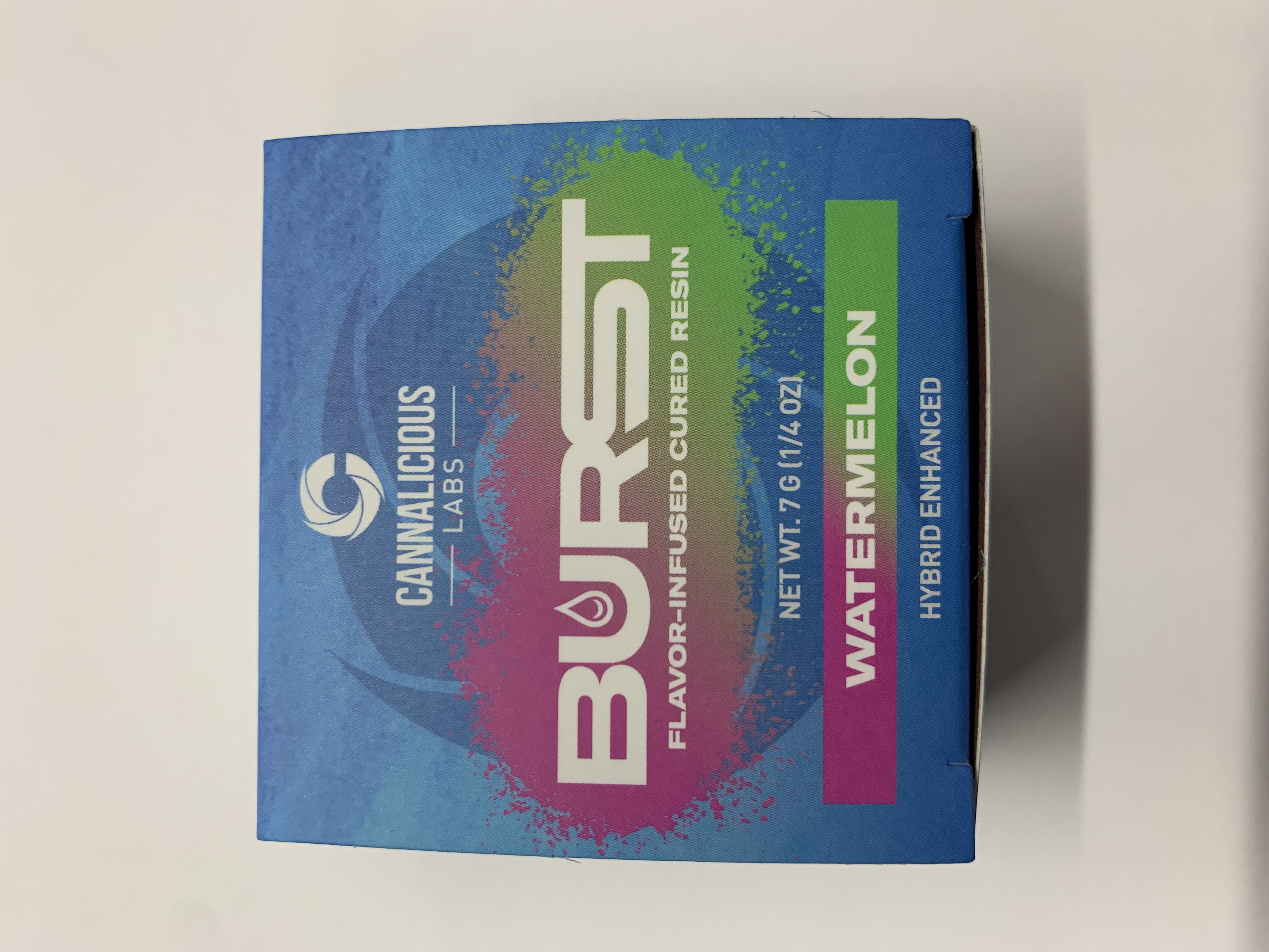 Photograph of product: Baller Bucket - Cannalicious -Burst Watermelon - (Hybrid) - 73.87% TH-oui