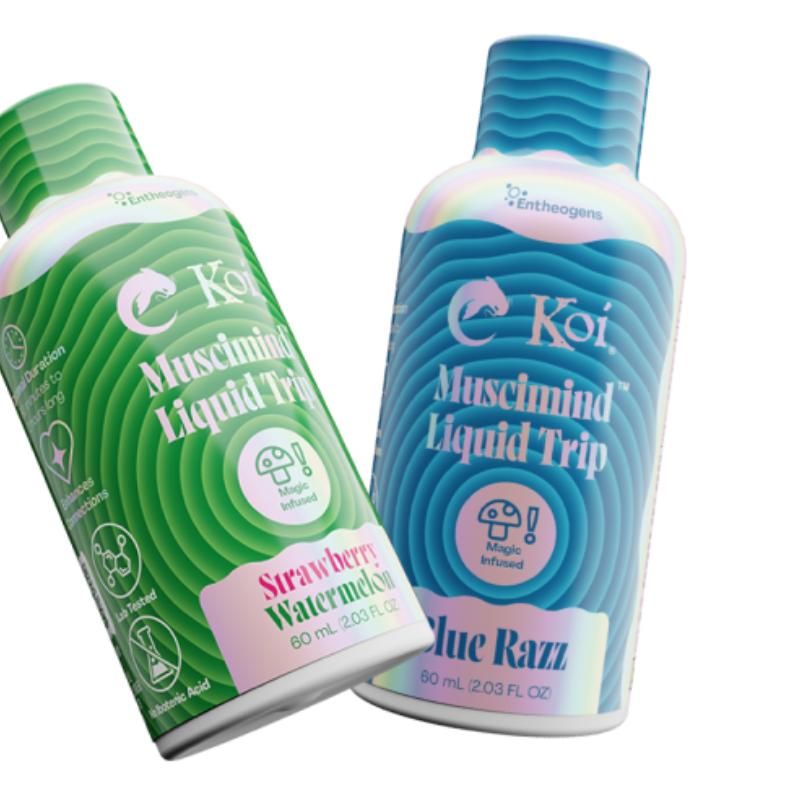 Photograph of product: MusciMind Liquid Trip Blue Razz