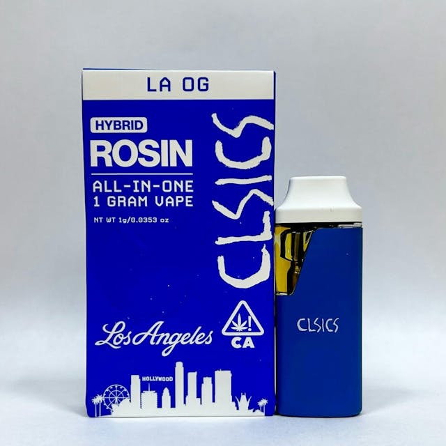 Photograph of product: LA OG | 1g Live Rosin All-In-One Vape - 