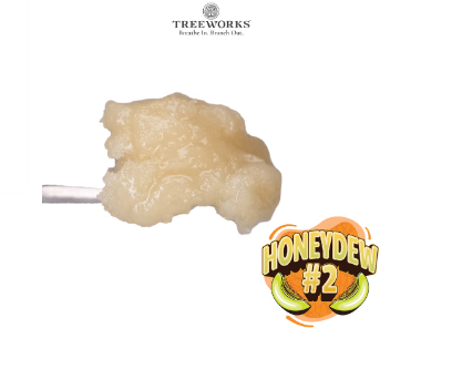 Photograph of product: Treeworks Honeydew #2 1g Live Rosin