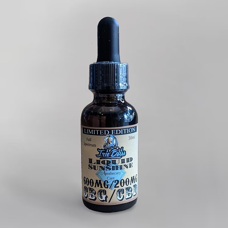 Photograph of product: Tincture | Liquid Sunshine | CBD:CBG